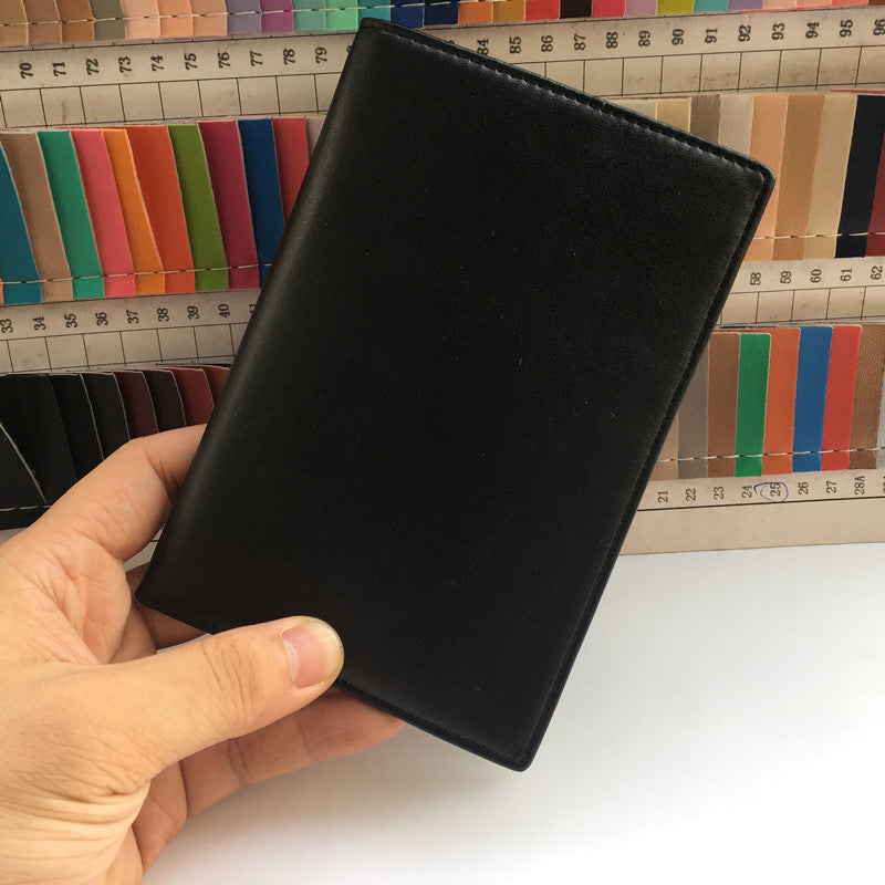 RFID Antimagnetic Passport Holder Leather ID Case